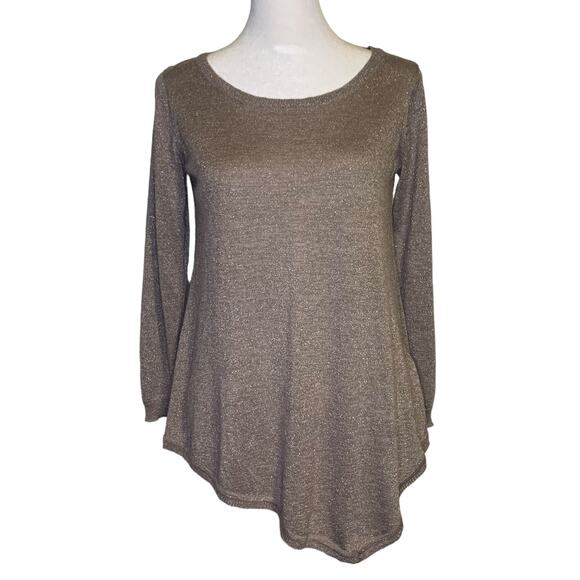 Joie beige shimmer pullover sweater size XS - Picture 1 of 10